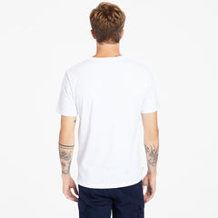 Kennebec River Tree Logo T-shirt for Men in White Timberland US