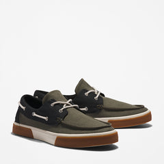 Union Wharf 2.0 EK+ Boat Shoe for Men in Dark Green Timberland Discount