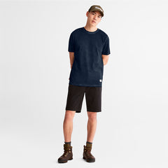 Lamprey River T-shirt for Men in Navy Timberland On Sale