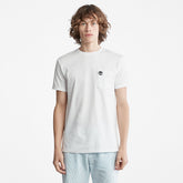 Dunstan River Pocket T-shirt for Men in White Timberland On Sale