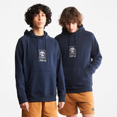 Heavyweight Logo Hoodie for All Gender in Navy Timberland Online