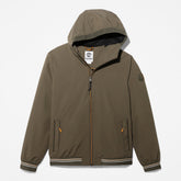 Coastal Cool Hooded Bomber Jacket for Men in Green Timberland Online
