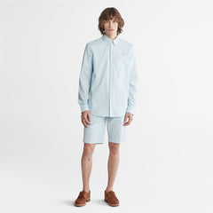 Striped Seersucker Shirt for Men in Blue Timberland Online