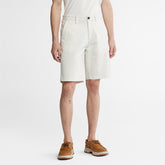 Squam Lake Stretch Chino Shorts for Men in White Timberland For Sale