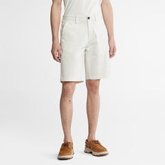 Squam Lake Stretch Chino Shorts for Men in White Timberland For Sale