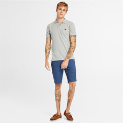 Merrymeeting River Polo Shirt for Men in Grey Timberland US
