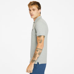 Merrymeeting River Polo Shirt for Men in Grey Timberland US