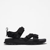 Garrison Trail Webbing-strap Sandal for Men in Monochrome Black Timberland Discount
