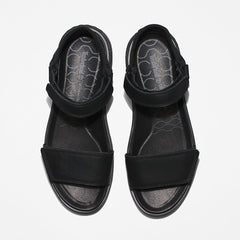 Ray City Ankle Strap Sandal for Women in Black Timberland Sale