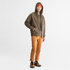 Exeter River Hoodie for Men in Dark Green Timberland Sale