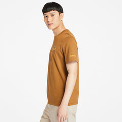 Organic Cotton Boot T-Shirt for Men in Brown Timberland US