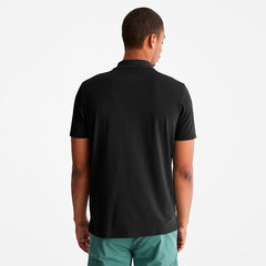 Outdoor Heritage EK+ Polo Shirt for Men in Black Timberland On Sale