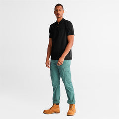 Outdoor Heritage EK+ Polo Shirt for Men in Black Timberland On Sale