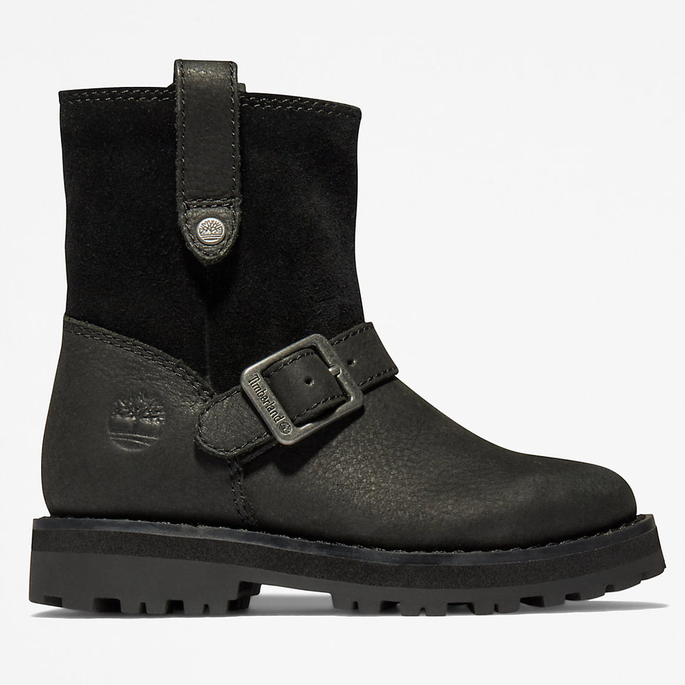 Courma Kid Side-zip Winter Boot for Toddler in Black Timberland US