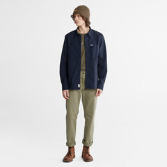 Outdoor Heritage Overshirt for Men in Navy Timberland On Sale