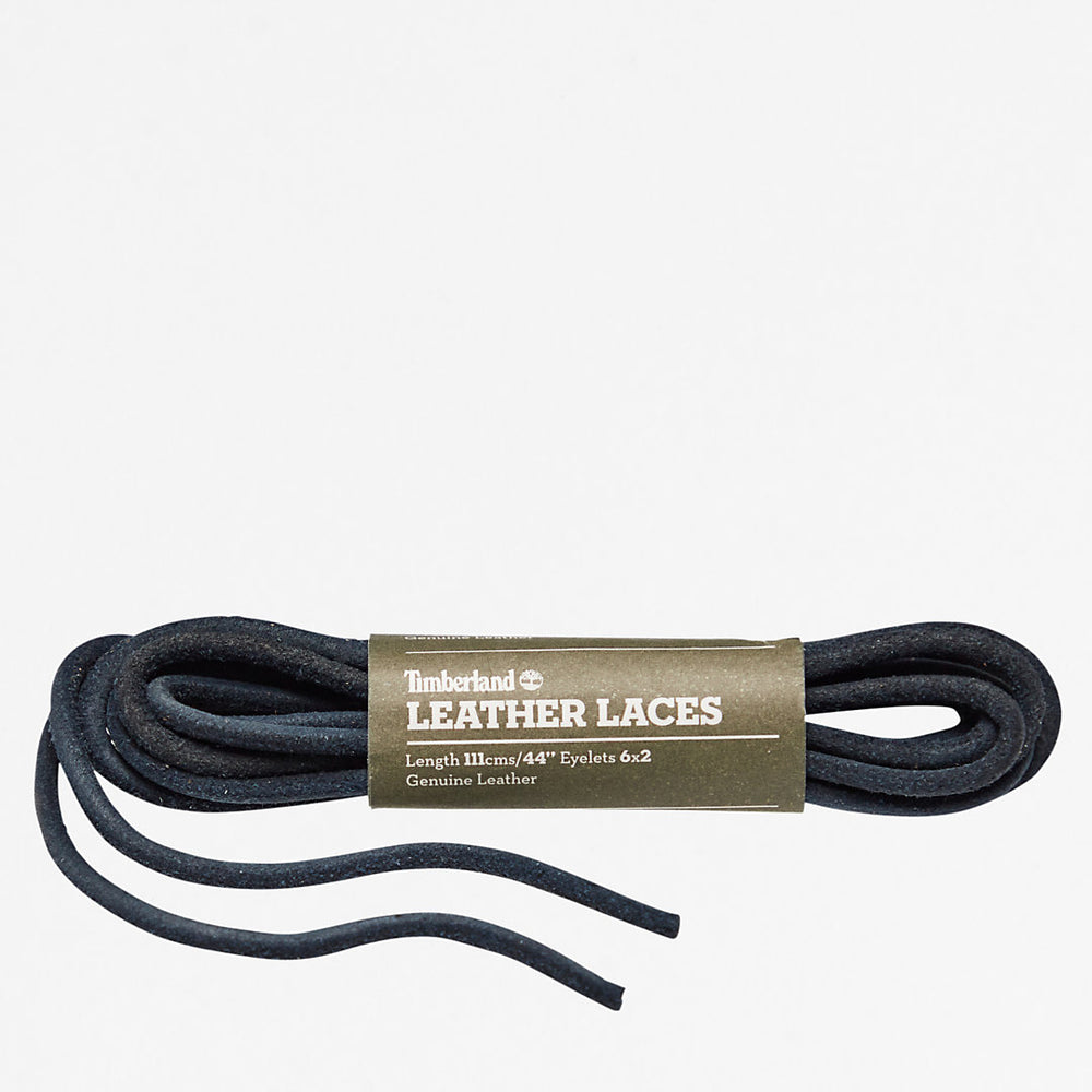 44-inch Round Rawhide Replacement Laces in Navy Timberland Sale