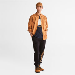 Outdoor Heritage Washed Poplin Shirt for Men in Light Brown Timberland Discount