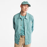 Outdoor Heritage EK+ Overshirt for Men in Blue Timberland Outlet