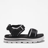 Euro Swift Ankle-Strap Sandal for Women in Monochrome Black Timberland For Sale