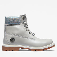 Timberland® Heritage 6 Inch Boot for Women in Light Grey Timberland Outlet