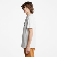 Outdoor Heritage Boot-Logo T-Shirt for Men in White Timberland US