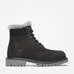 Timberland® Premium 6 Inch Winter Boot for Youth in Black Timberland Outlet