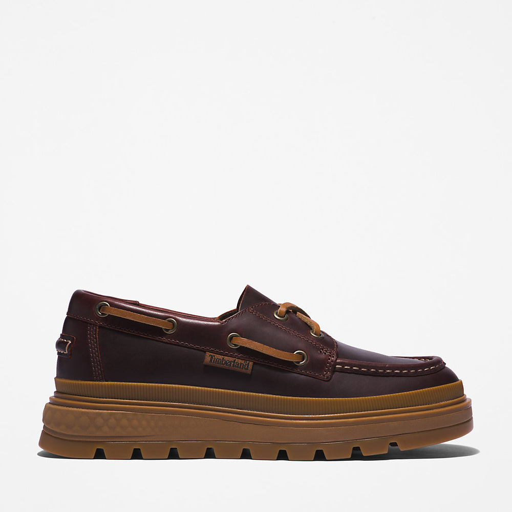 GreenStride™ Ray City EK+ Boat Shoe for Women in Burgundy Timberland US