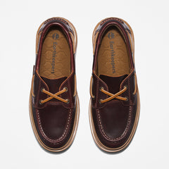 GreenStride™ Ray City EK+ Boat Shoe for Women in Burgundy Timberland US