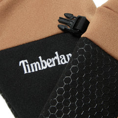 Colour-Block Stretch Fleece Gloves for Men in Yellow Timberland US