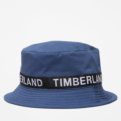Logo Bucket Hat for Men in Blue Timberland Sale