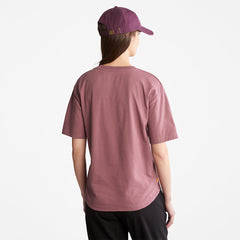 Logo Graphic T-Shirt for Women in Pink Timberland Online