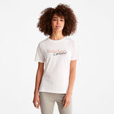Raglan-sleeve Logo T-Shirt for Women in White Timberland Online