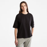 Progressive Utility Pocket T-Shirt for Women in Black Timberland US
