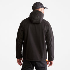 Timberland PRO® Power Zip Hooded Softshell Jacket for Men in Black Timberland For Sale