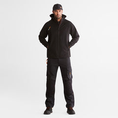 Timberland PRO® Power Zip Hooded Softshell Jacket for Men in Black Timberland For Sale
