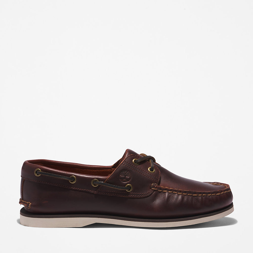 Classic EK+ Boat Shoe for Men in Brown Timberland Outlet