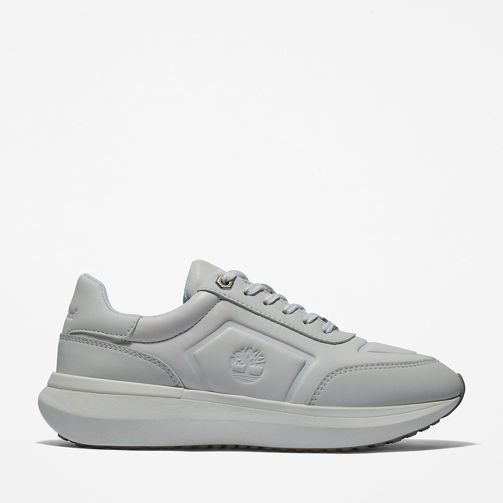 Seoul City Leather Trainer for Women in White Timberland For Sale