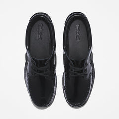 Timberland® Noreen 3-Eye Boat Shoe for Women in Black Timberland Discount