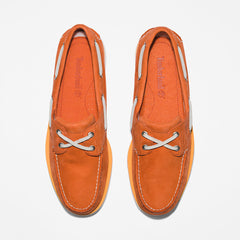 Timberland® 2-Eye Classic Boat Shoe for Men in Orange Timberland Sale