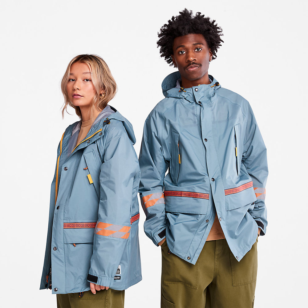 Bee Line x Timberland® Triple-layer Parka in Blue Timberland Sale