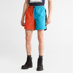 All Gender Windbreaker Shorts in Orange Timberland Online