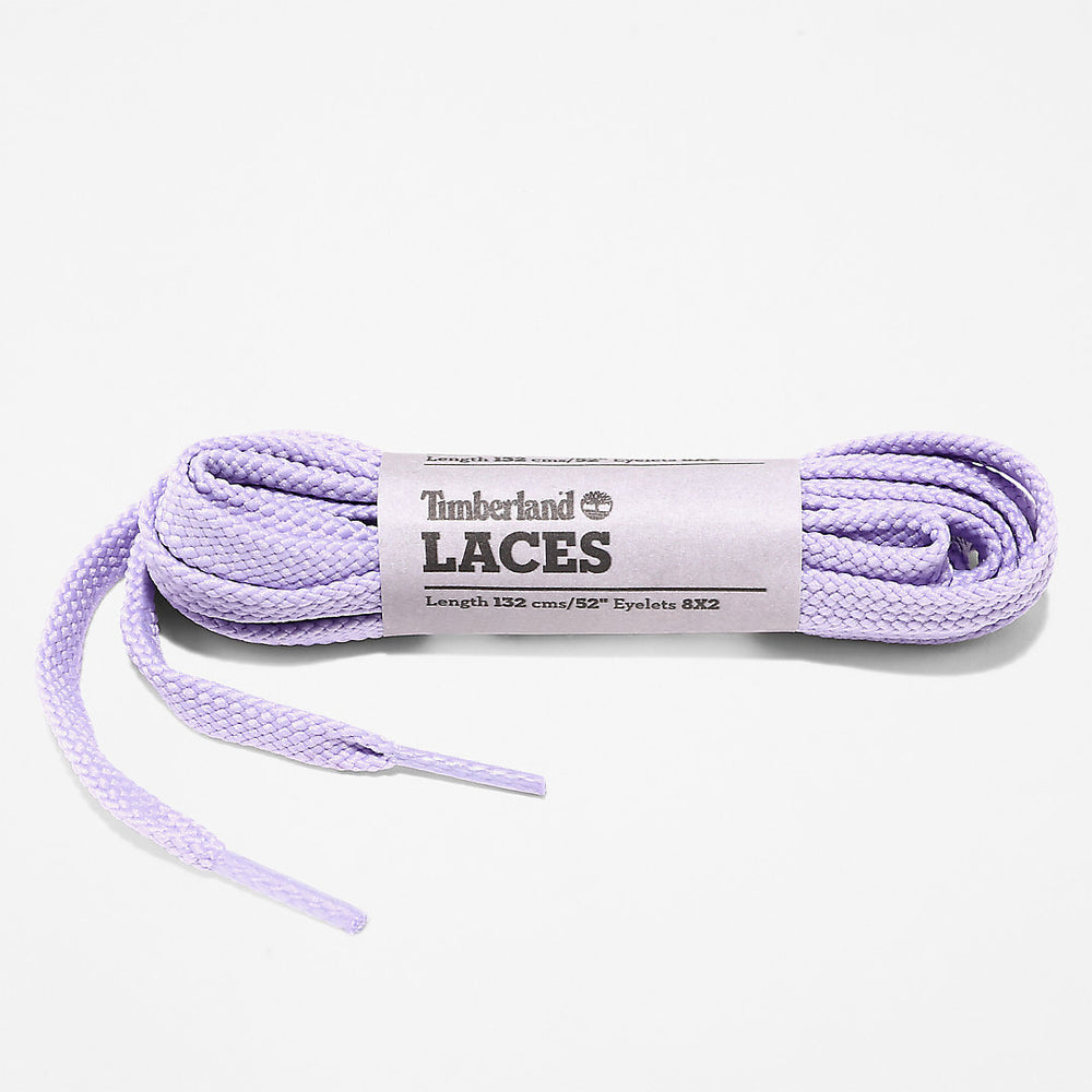 132cm/52” Flat Replacement Laces in Purple Timberland On Sale