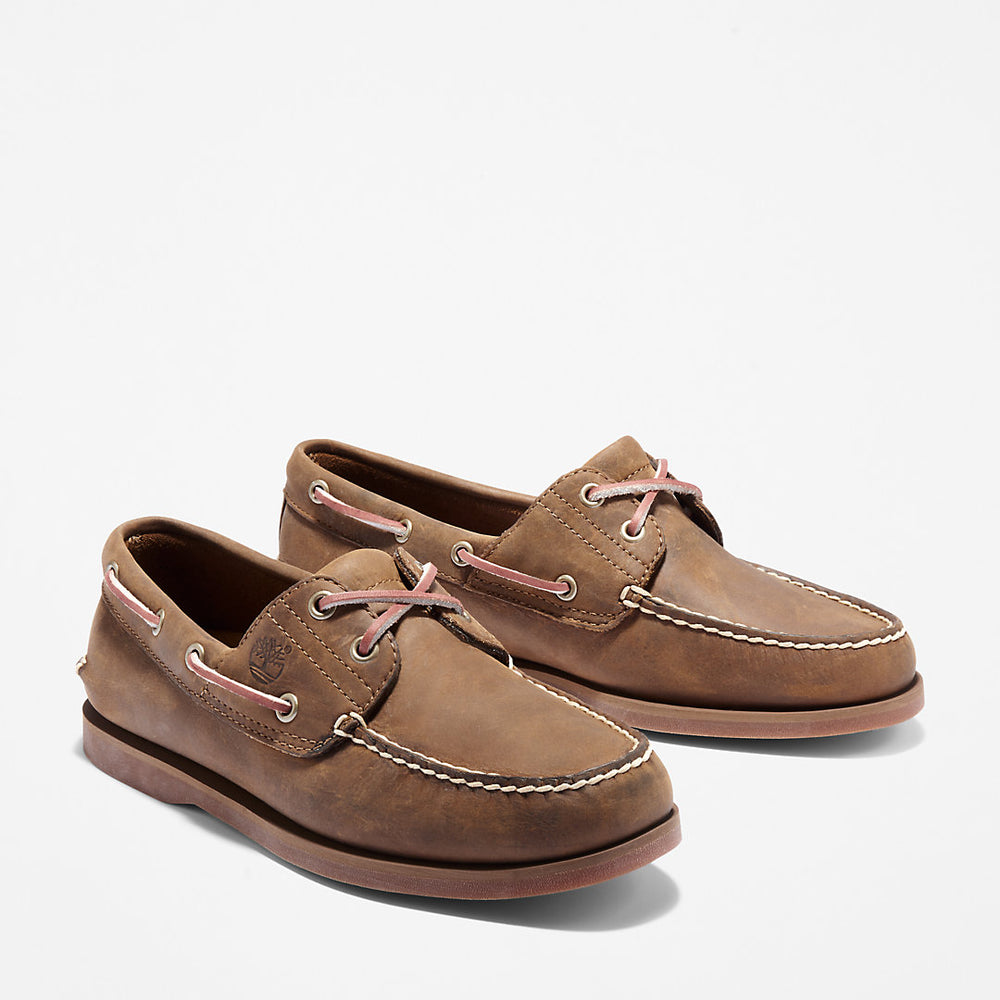 Classic Boat Shoe for Men in Brown Timberland For Sale