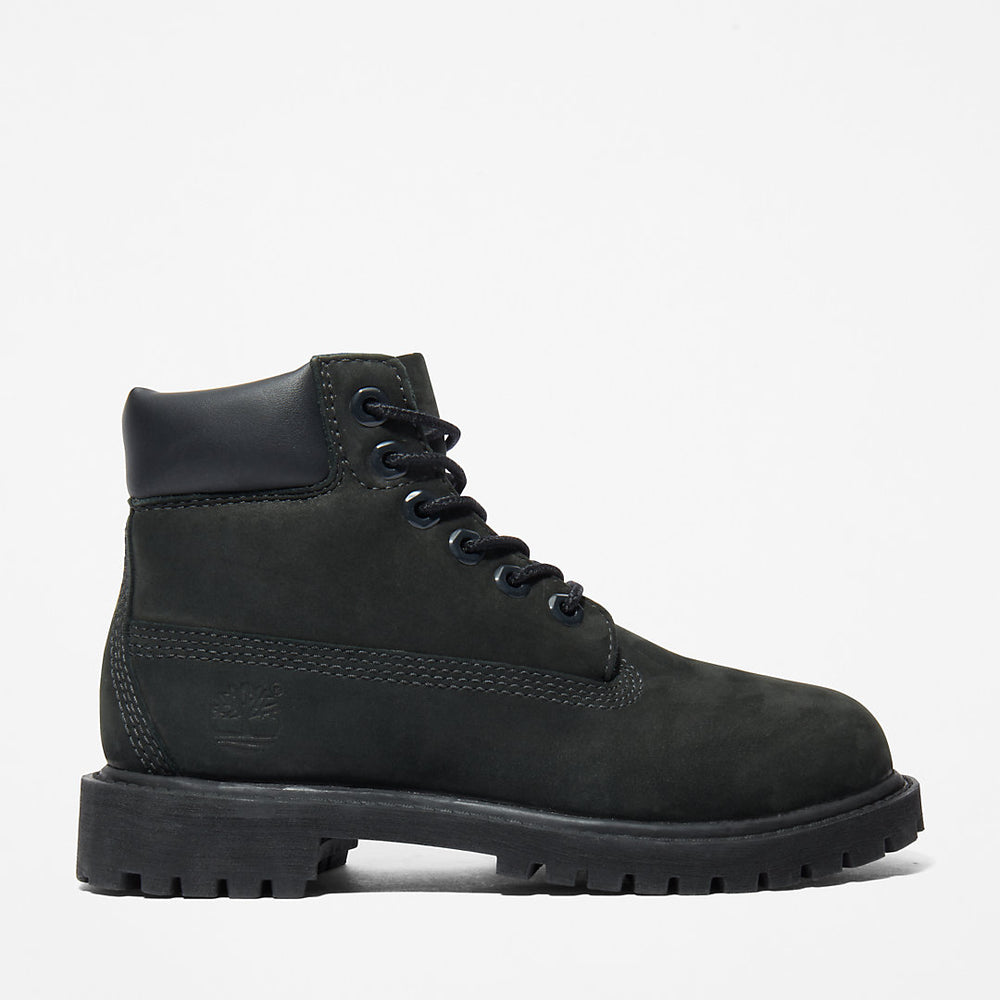Timberland® Premium 6 Inch Boot for Youth in Black Timberland US