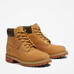 Timberland® Premium 6 Inch Boot for Youth in Yellow Timberland Outlet