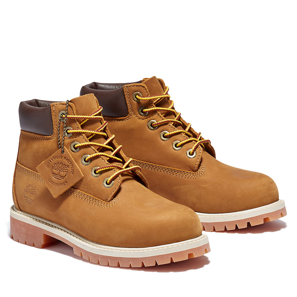 Premium 6 Inch Boot for Junior in Brown Timberland On Sale