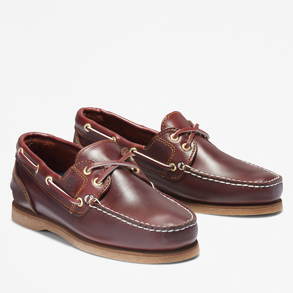 Timberland® Classic 2-Eye Boat Shoe for Women in Brown Timberland On Sale