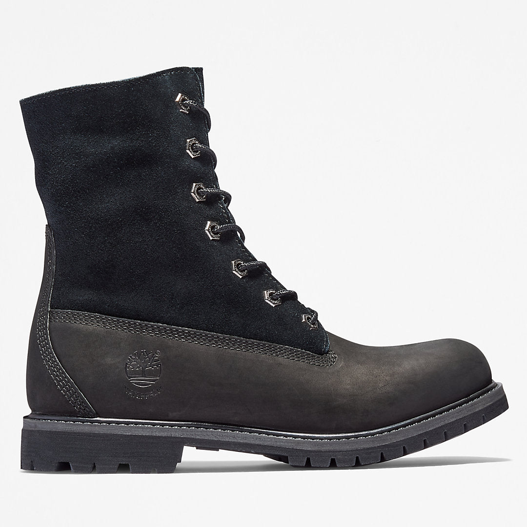 Timberland® Authentic Fold-over Boot for Women in Black Timberland On Sale