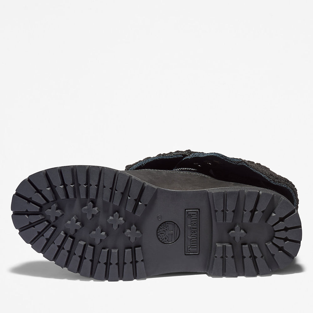 Timberland® Authentic Fold-over Boot for Women in Black Timberland On Sale