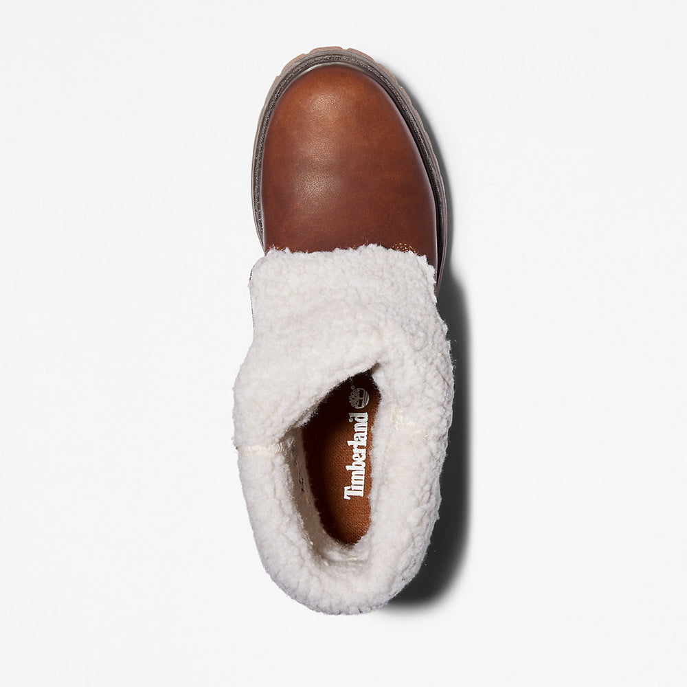 Timberland® Authentic Fold-over Boot for Women in Brown Timberland Sale